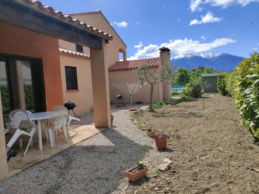 Moltig les Bains Charmant T2 Moderne Au Calme Avec Jardin Vue Sur Canigou מראה חיצוני תמונה